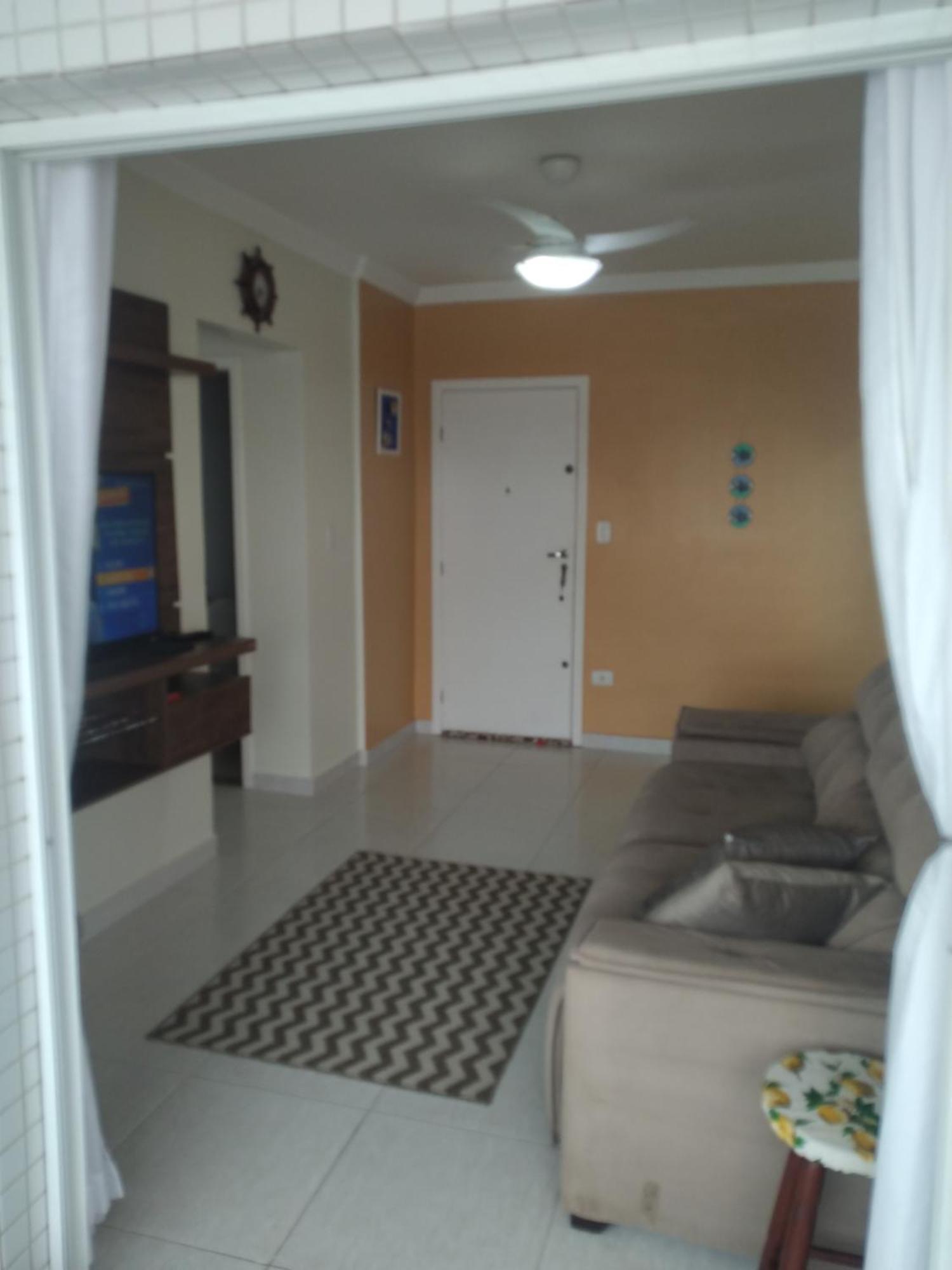 Apartamento Frente Mar Pe Na Areia Praia Grande  Luaran gambar
