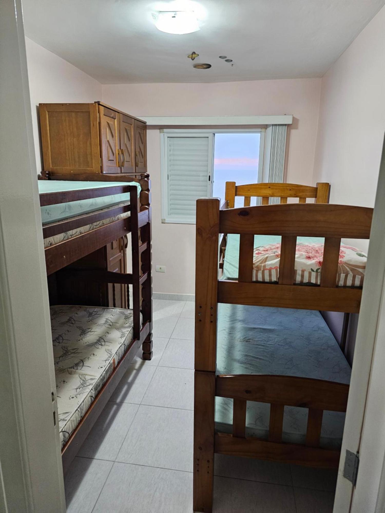 Apartamento Frente Mar Pe Na Areia Praia Grande  Luaran gambar